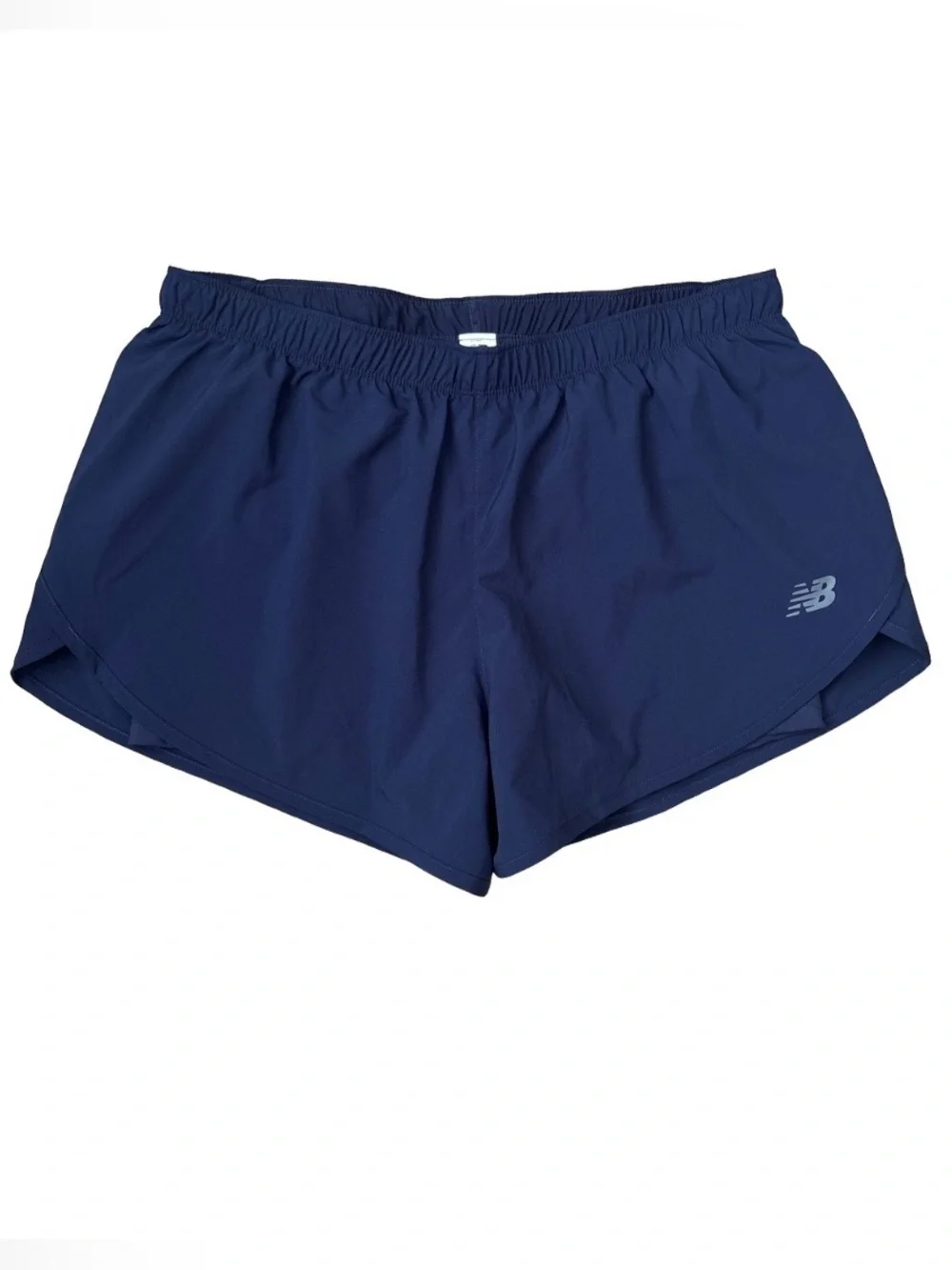 NWT New Balance Running Shorts Navy Blue Built in Shorts SZ L Clean Girl Sporty